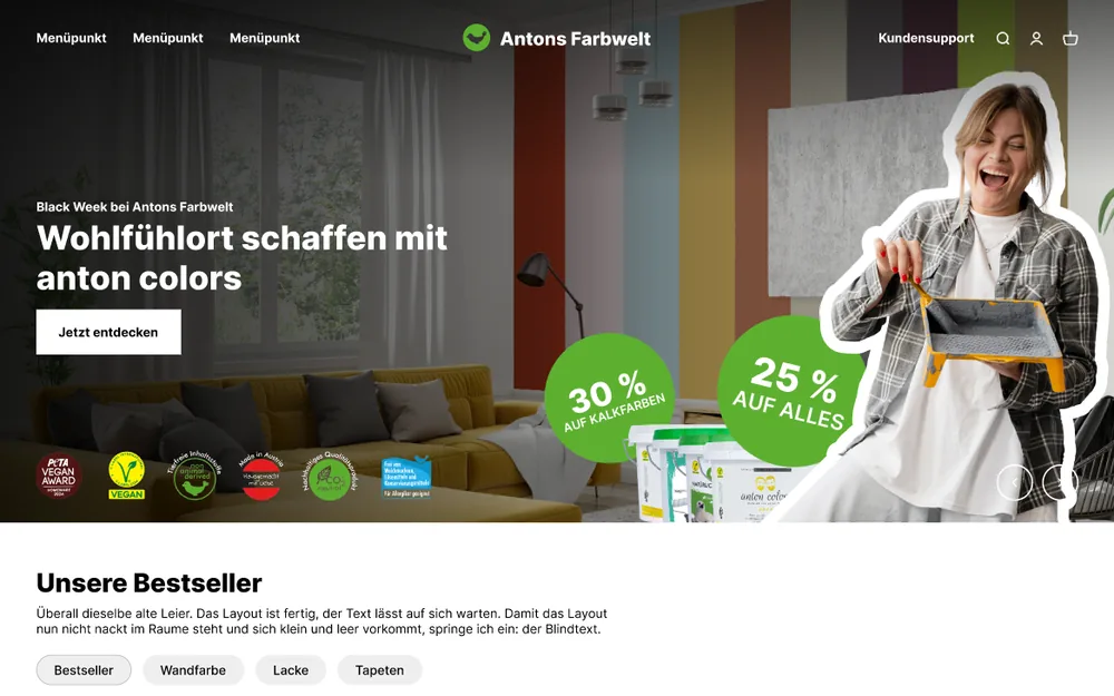 Onlineshop von Antons Farbwelt